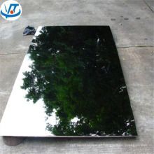 trade assurance 316 placa de chapa de aço inoxidável espelho acabamento de superfície
